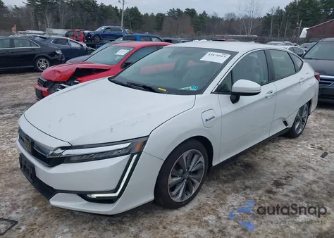 2018 Honda Clarity Plug-In Hybrid z USA, uszkodzony, nr VIN JHMZC5F17JC008817